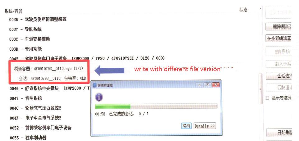 How to Change Part Number via Module Flash File Version on ODIS-E (3)