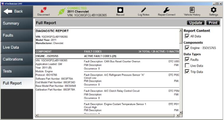 How to Use Nexiq eTechnician Full Report Function (1)