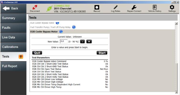 How to Use eTechnician Diagnostic Software Function Test (5)