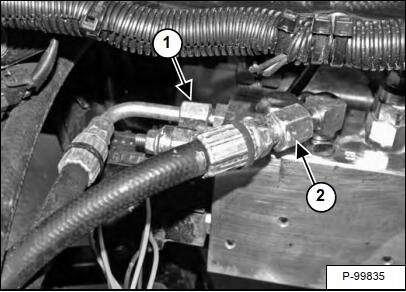 Bobcat 3450 Utility Vehicle Hydraulic Power Unit Removal & Installation (2)