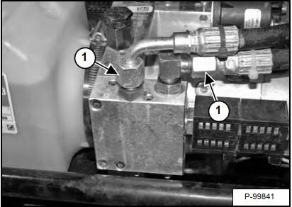 Bobcat 3450 Utility Vehicle Hydraulic Power Unit Removal & Installation (6)