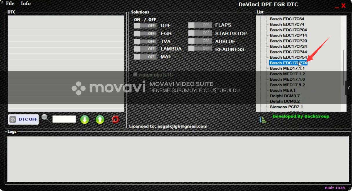 Davinci 1.0.28 DPF EGR DTC Remover Free Download (3)