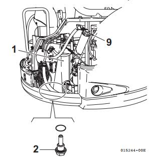 How to Remove Hydraulic Pump for Yanmar ViO45 ViO55 Excavator (3)