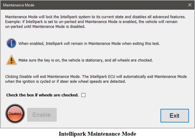 How to Use JPRO Diagnostic Software Maintenance Mode
