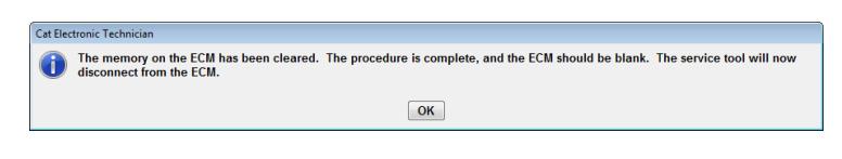 How to Clear ECM for Caterpillar by Cat ET Diagnostic Software (11)