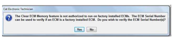 How to Clear ECM for Caterpillar by Cat ET Diagnostic Software (4)