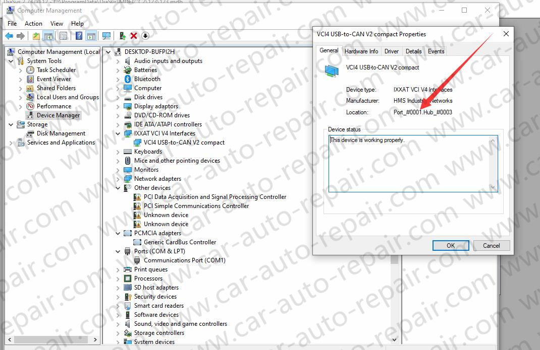 How to Setup MTU Diasys with MTU USB-to-CAN Adapter (2)