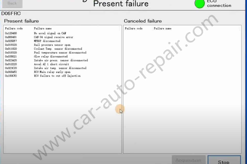 Mitsubishi V.C.I and EngineScope to Diagnostic D06FR (9)