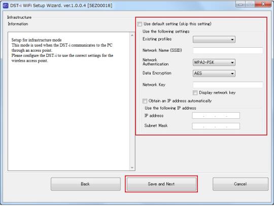 DST-i Diagnostic Adapter Wireless LAN Connection Setup Guide (4)