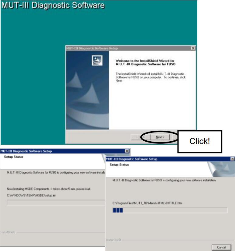 How to Install FUSO MUT-III Diagnostic Software (3)