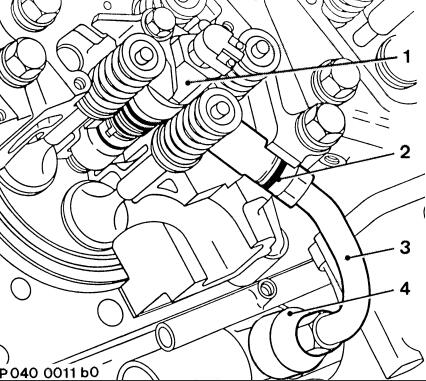 How to Remove and Install Fuel Injector for MTU 12-16V4000 Engine (13)