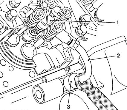 How to Remove and Install H.P. Line for MTU 12-16V 4000 Engine (1)