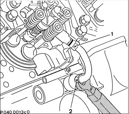 How to Remove and Install H.P. Line for MTU 12-16V 4000 Engine (20)