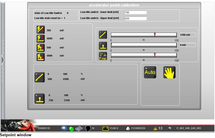 How to Use SerDia2010 to Calibrate Accelerator Pedal for Deutz Engine (1)