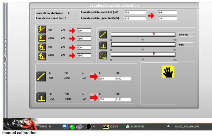 How to Use SerDia2010 to Calibrate Accelerator Pedal for Deutz Engine (5)