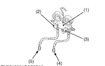 Kubota U48-4 U55-4 Refrigerant Pressure Switch Test Check (1)