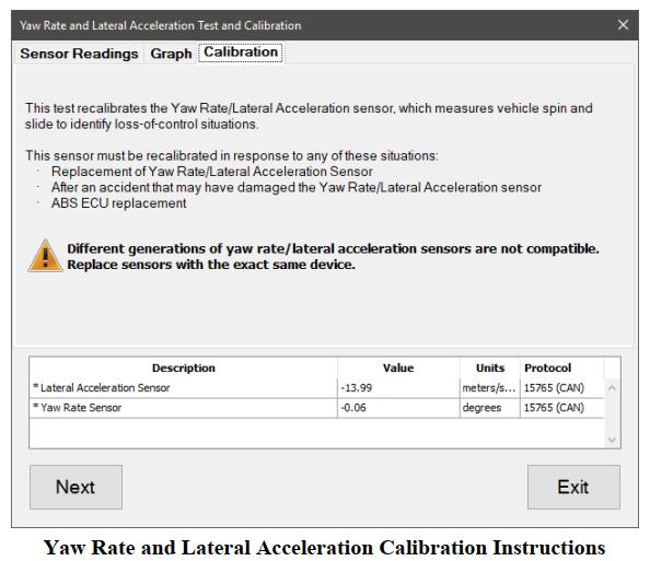 Bendix EC-60 EC-80 Yaw Rate and Lateral Accel. Calibration (2)