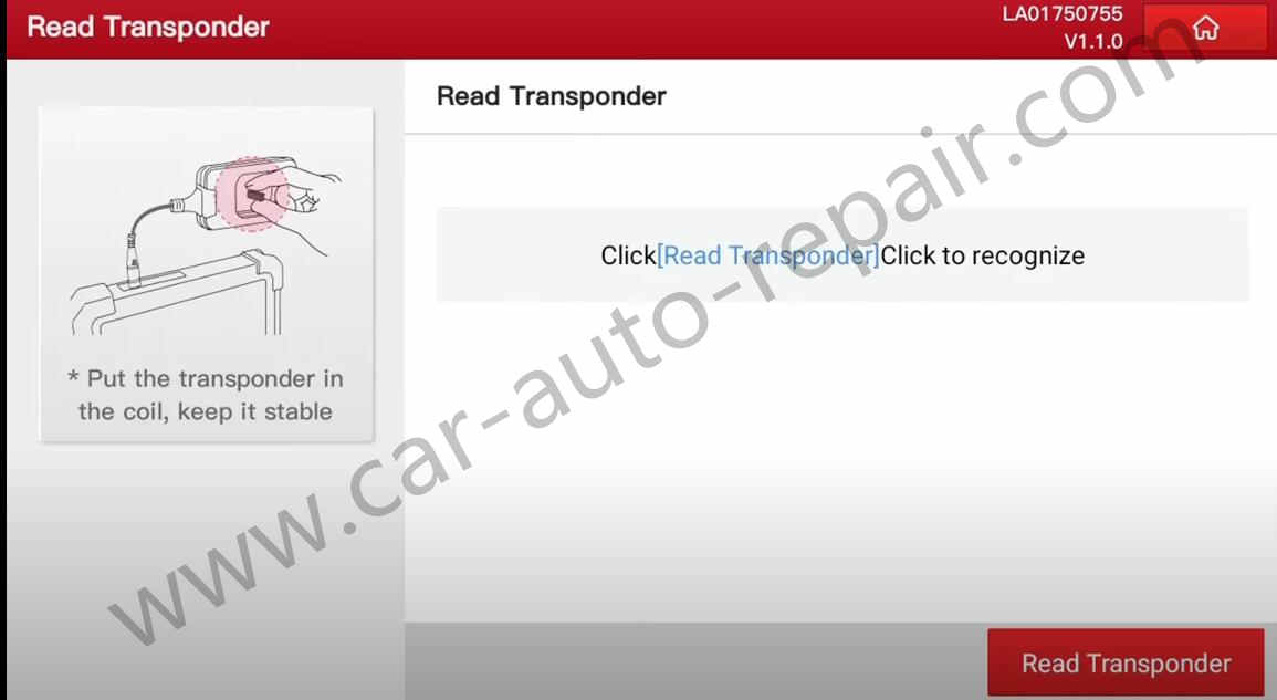 Cadillac SLS Key Programming by Launch X431 IMMO PRO (2)