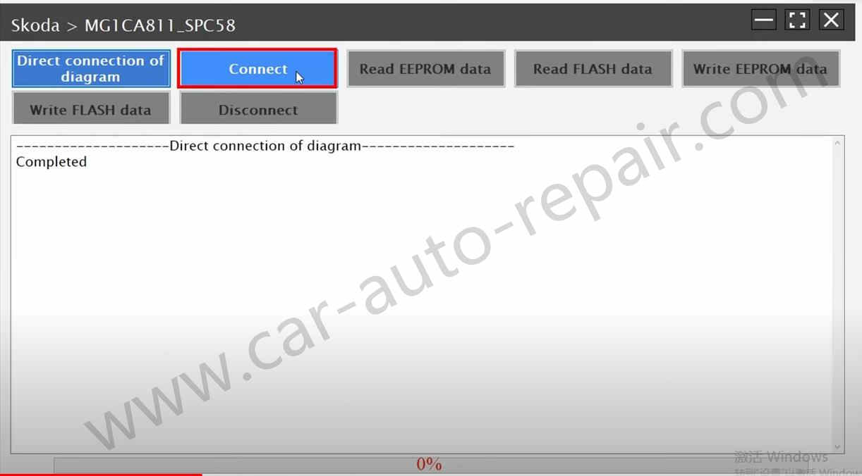 Volkswagen ECU MG1CA811 Clone by Launch X431 X-PROG3 (6)