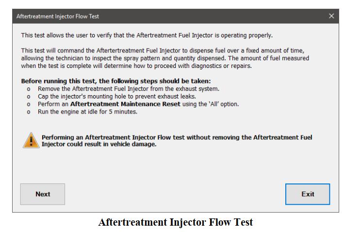 Cummings ISX 12 and 15L EPA7 Engine Aftertreatment Injector Flow Test by JPRO (1)