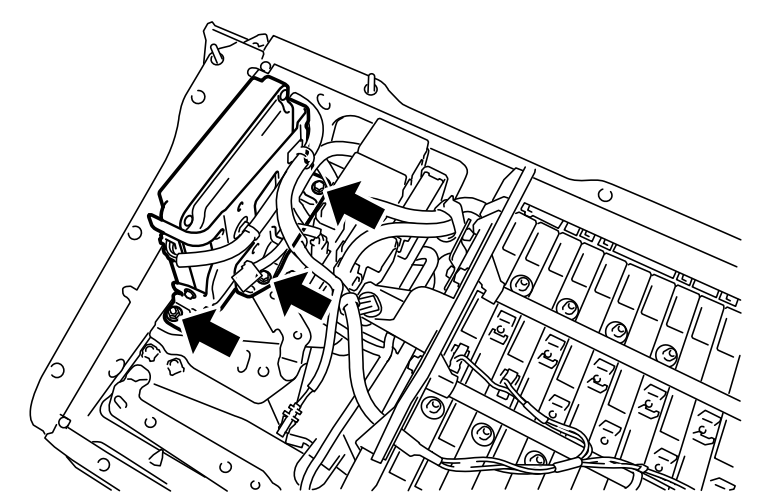 How to Replace HV Battery ECU for HINO Truck J05E Engine (1)