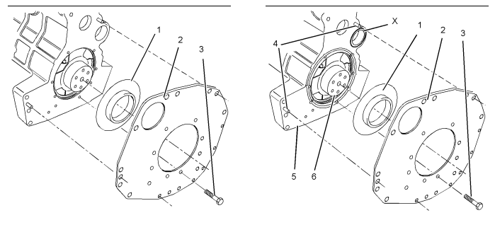 Perkins 400A 400D Industrial Engine Crankshaft Rear Seal Remove and Install