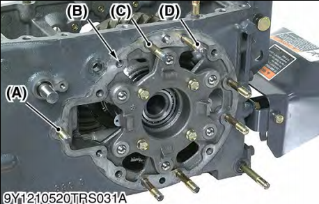 Kubota L3301 L3901 L4701 Tractor Hydraulic Cylinder Assembly Guide (8)