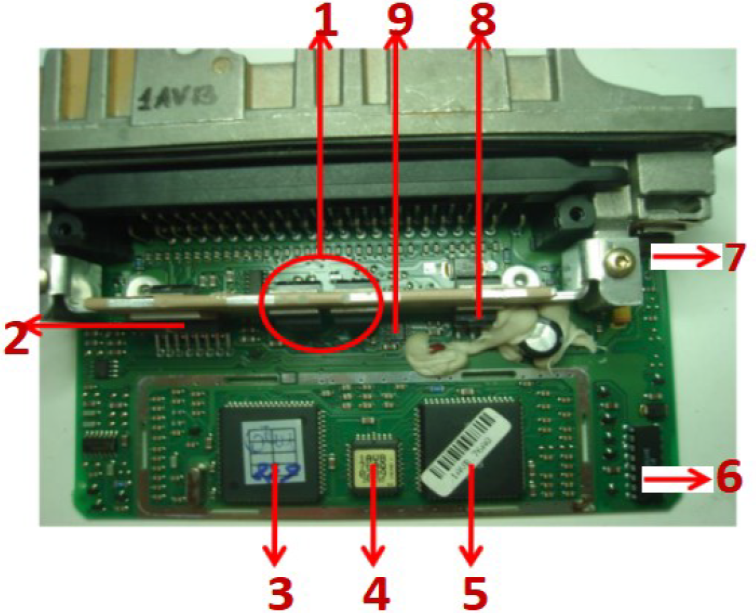 Magneti Marelli 1 AVB-VW ECU Pinout (1)