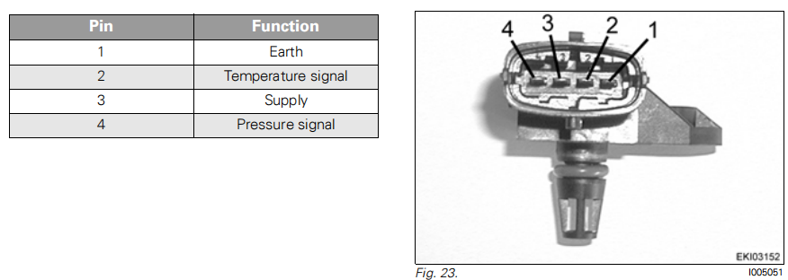 FENDT 900 Vario COM III B092 Boost Pressure/Temperature Sensor 1