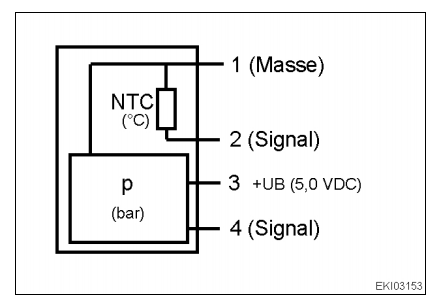 FENDT 900 Vario COM III B092 Boost Pressure/Temperature Sensor 2