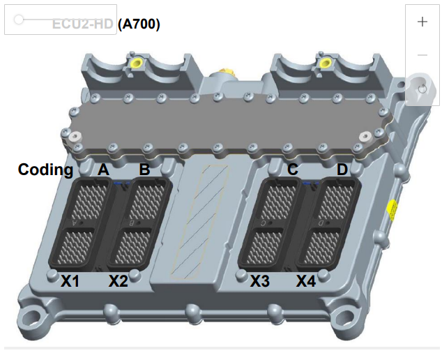 Liebherr ECU2 D966 D9512 Engine P1162 Fault Code Solution (10)