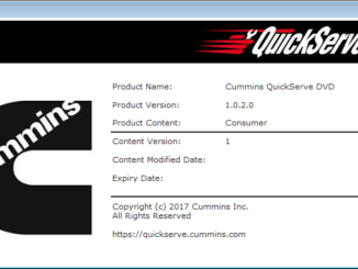 Cummins QuickServe DVD 2017