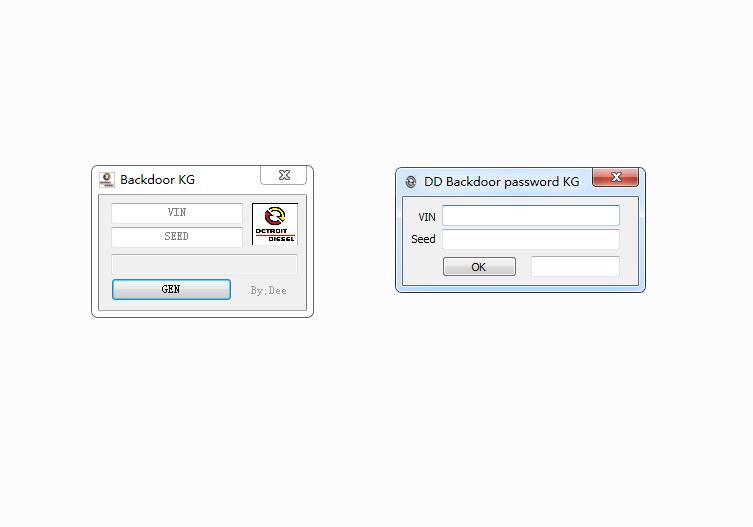 Detroit Diesel ECM DDDL8 Backdoor Password Calculator