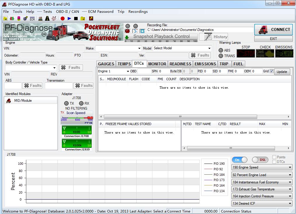 PFDiagnostic-Software