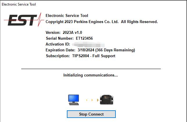 Perkins EST 2023A