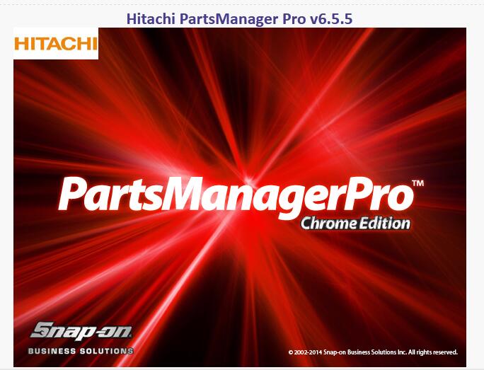 Hitachi Parts Manager Pro 2016 6.5.5