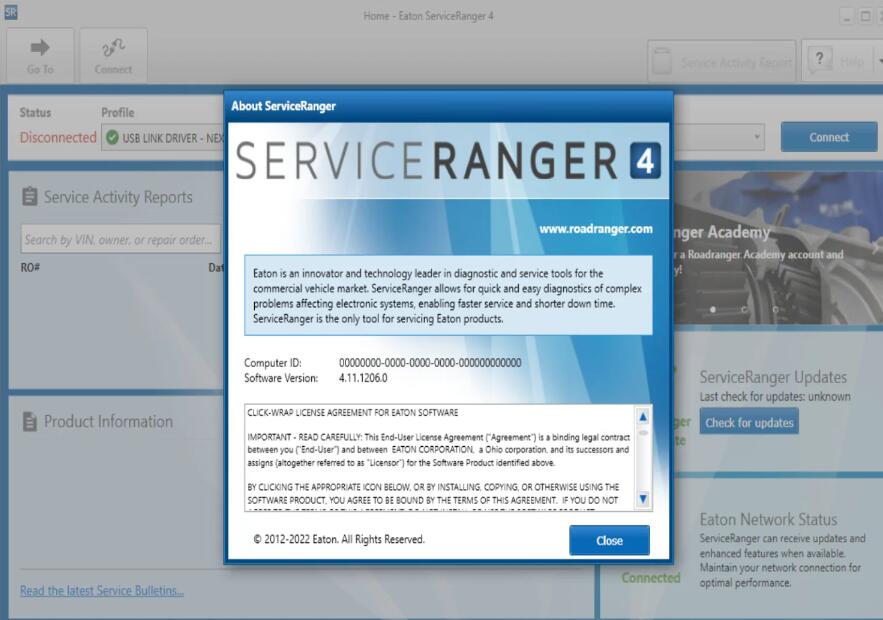 Eaton Service Ranger 4.11