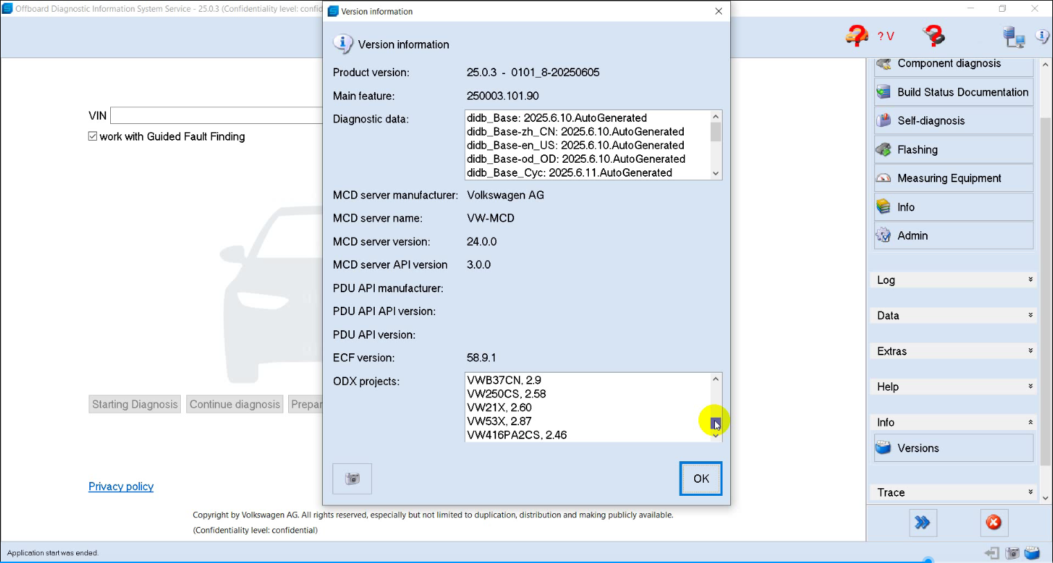 ODIS 25.0.3+ODIS-E 19 (8)