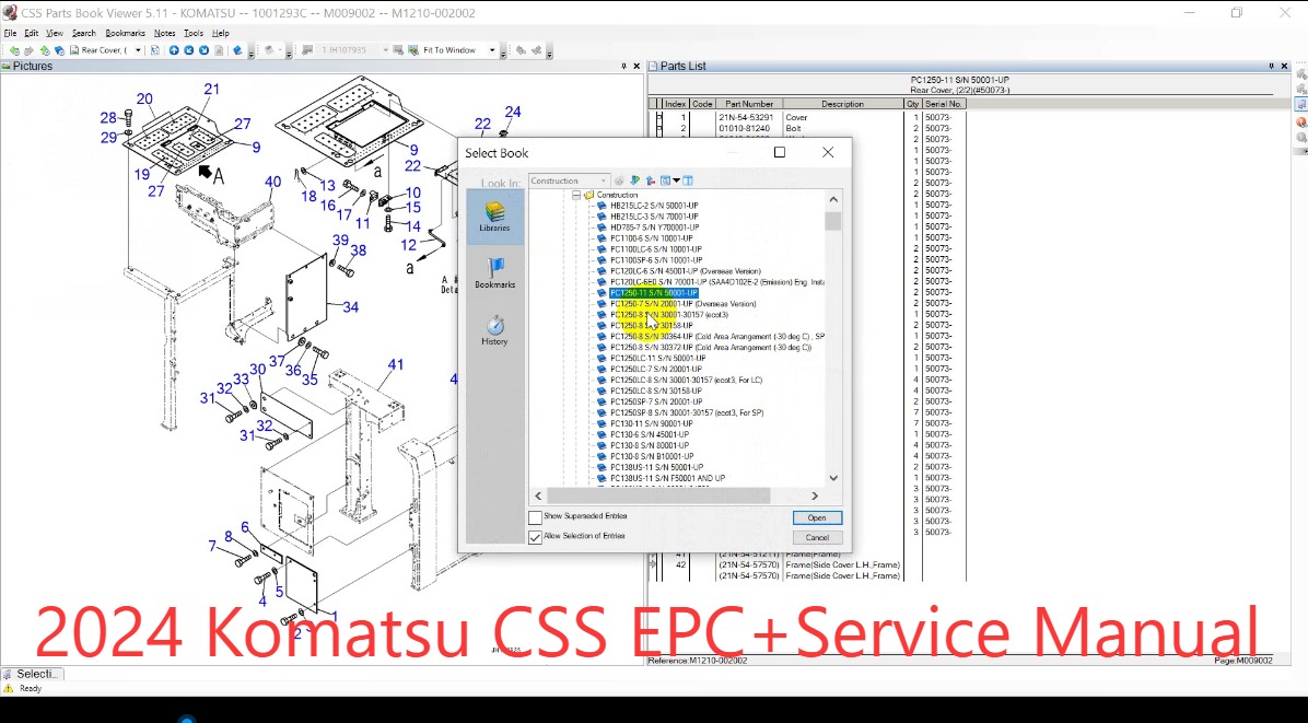 Komatsu CSS Full Set 2024