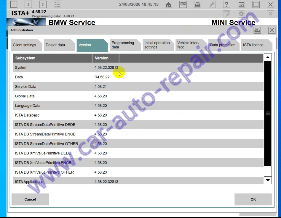 BMW ISTA+ 4.58.22