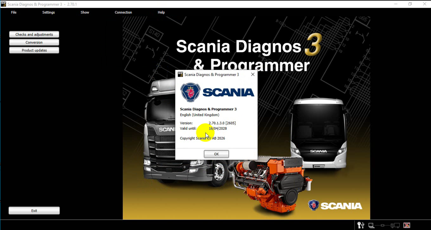 Scania SDP3 2.70.1 for Industry and Marine 2026.04