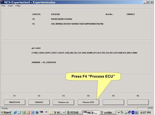 NCS Expert change BMW Vehicle Order-13