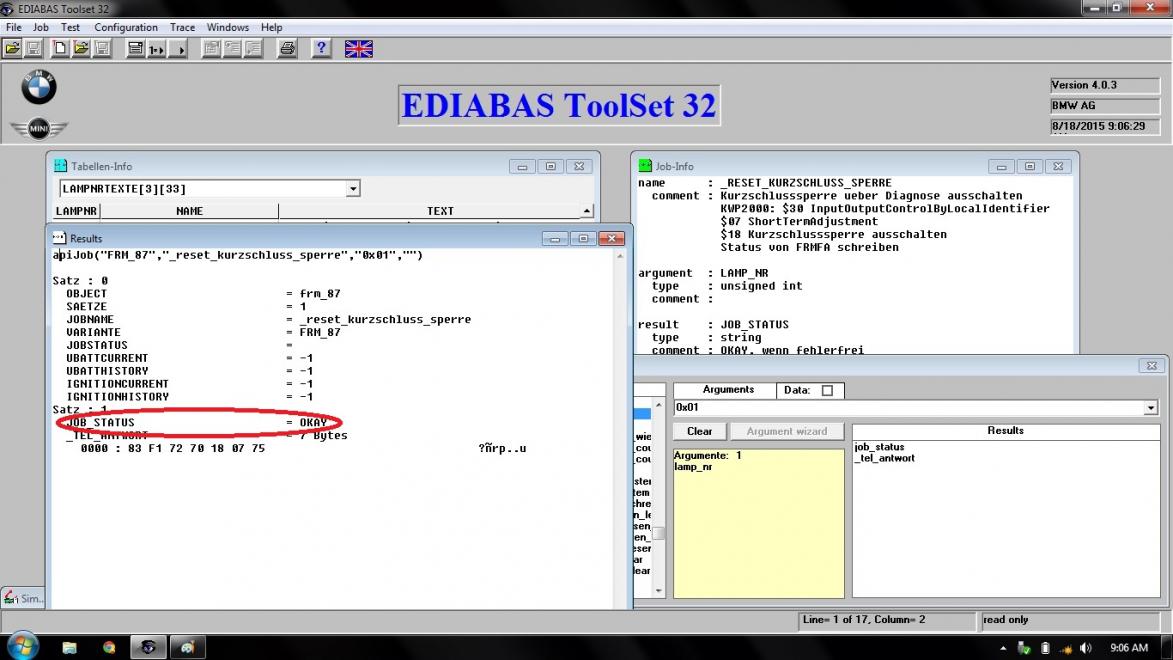 BMW FRM Module Reset: Short Circuit Counter - Auto Repair Technician Home