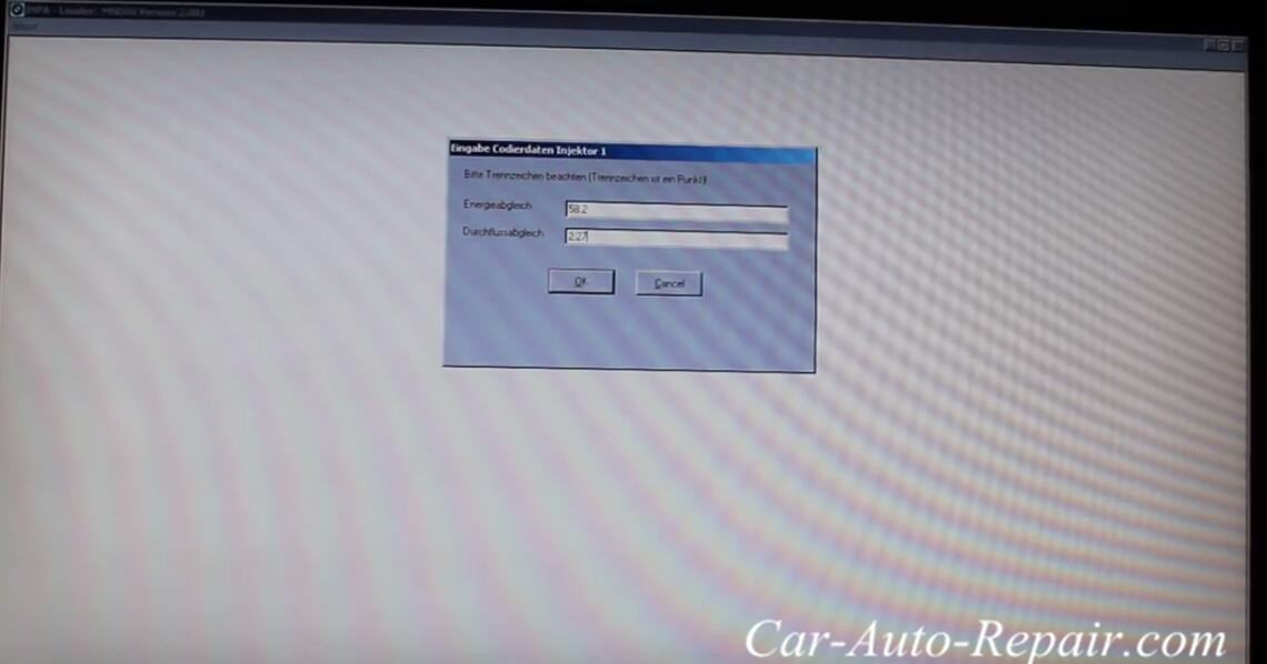 BMW E90 Injector Coding With INPA Auto Repair Technician Home