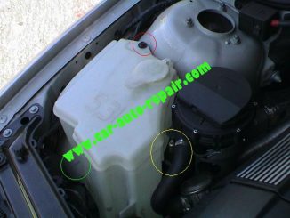 Replace Windshield Washer Tank or Pump on BMW E46-1