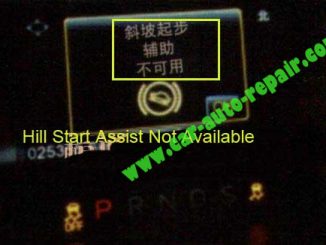 Ford Mustang Hill Start Assist Not Available1