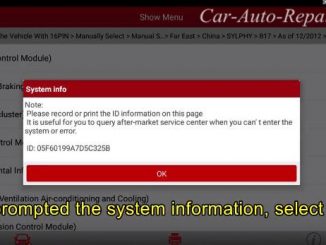 How to Reset Nissan Steering Angle Sensor (2009~2014) (2)