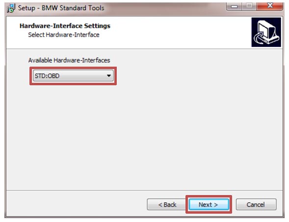 How to Install BMW Standard 2.12 Software (9)