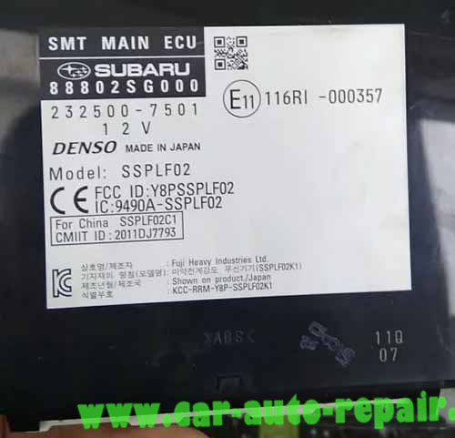 Subaru Forester 2013 Hướng dẫn lập trình mất chìa khóa (7)