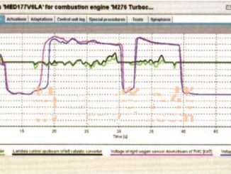 Benz GLE320 Check Engine Light On With P2243 Fault Code2